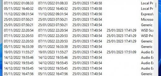 The Device Manager View utility GUI
